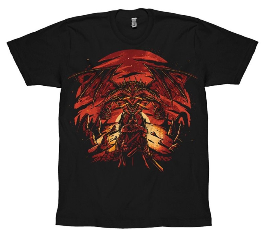 Shop Unekorn Shirts, Hoodys & Tanks | Dark Souls - T-Shirt / Dragon - Unixex L: Unekorn