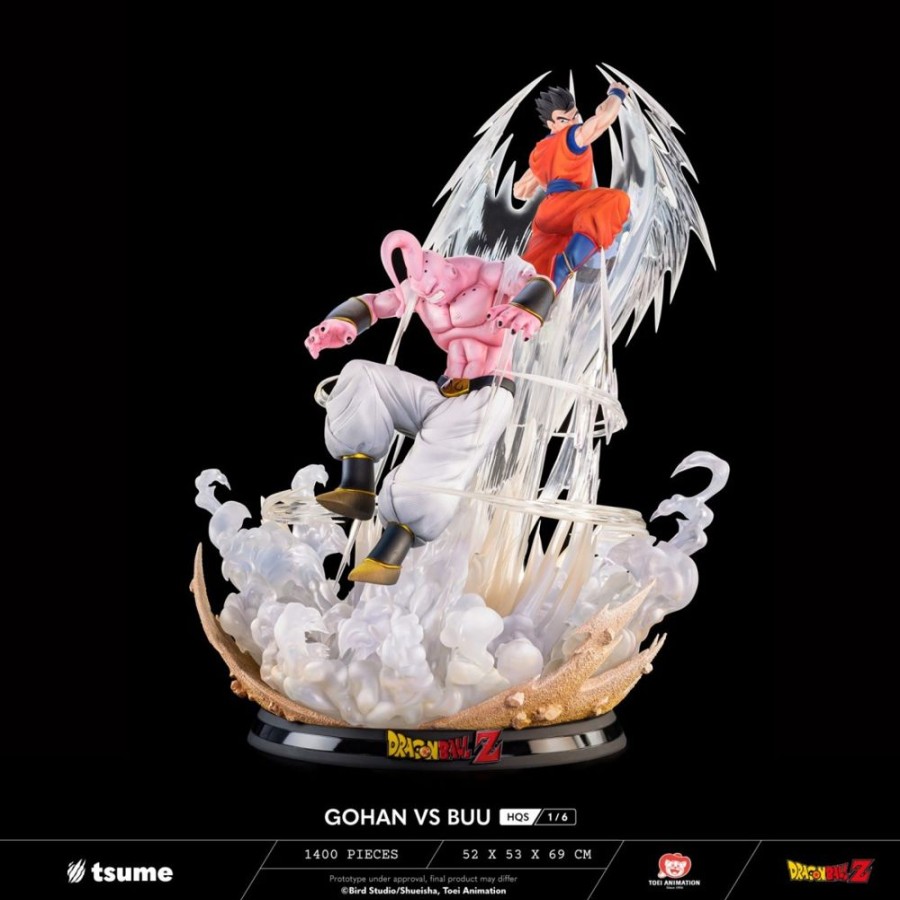 Shop Tsume Premium Statues | Dragon Ball Z - Gohan Vs Buu / Hqs: Tsume