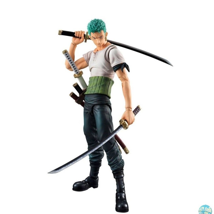 Shop MegaHouse Reorderer | One Piece - Zorro Actionfigur - Vah / Past Blue Version: Megahouse