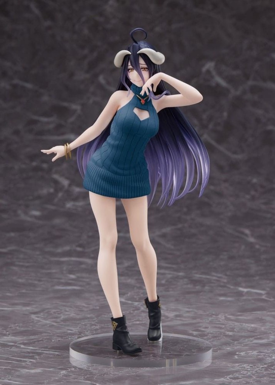 Shop Taito Anime Prize Figures | Overlord Iv - Albedo Figur / Coreful - Knit Dress Ver. - Renewal Edition: Taito