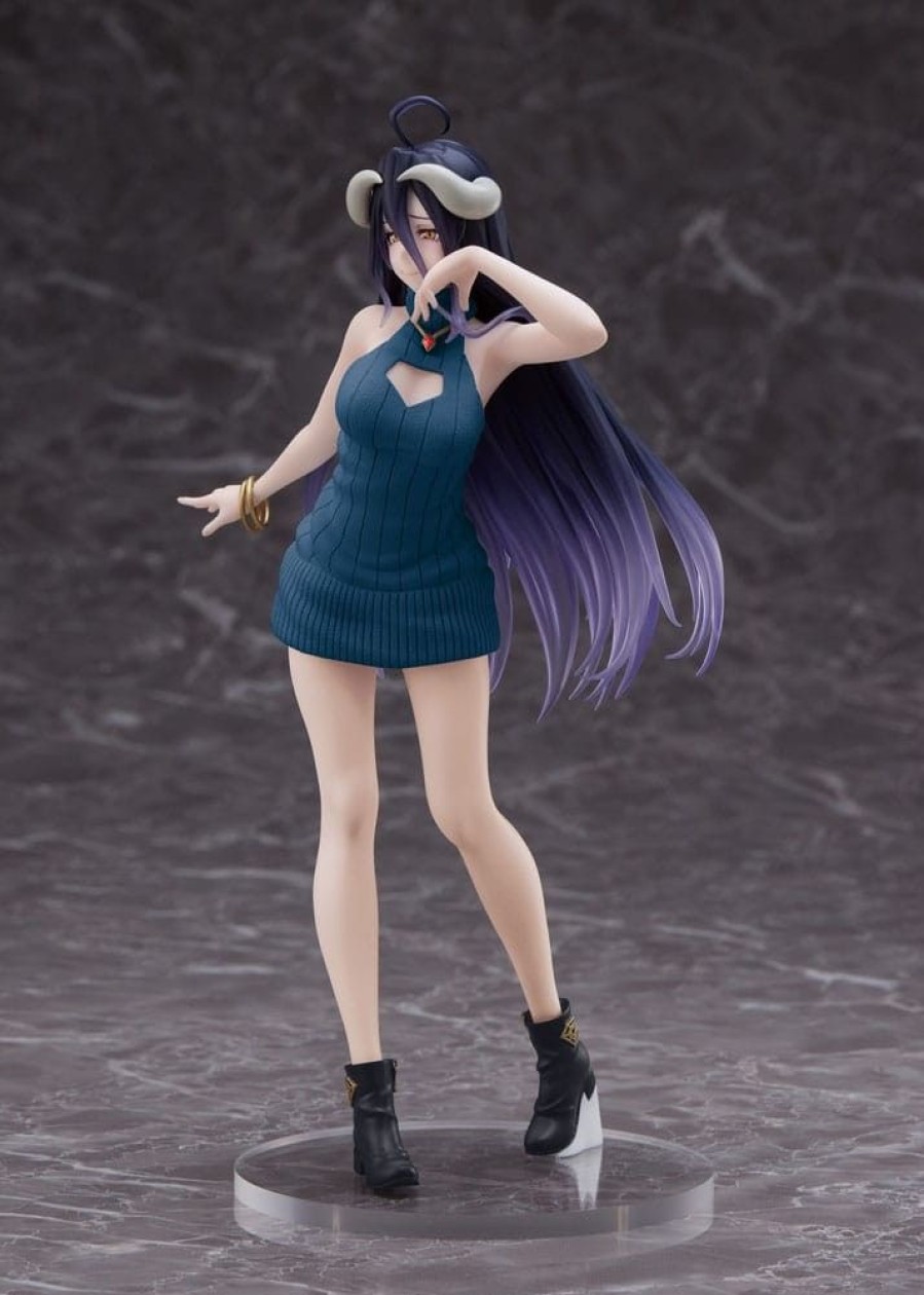 Shop Taito Anime Prize Figures | Overlord Iv - Albedo Figur / Coreful - Knit Dress Ver. - Renewal Edition: Taito