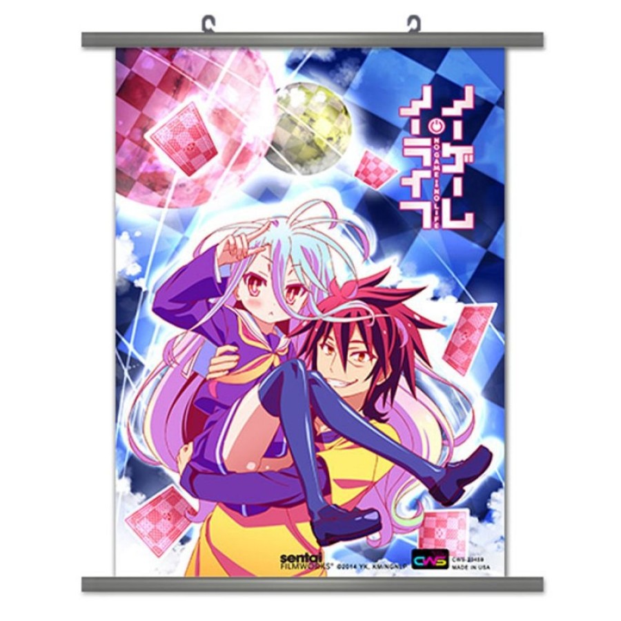 Shop CWD Postcards / Posters / Wallscrolls | No Game No Life - Wallscroll / Motiv Sora & Shiro: Cwd