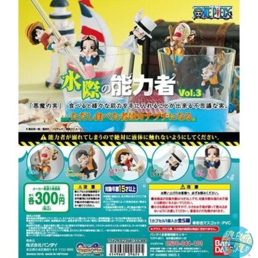 Shop Bandai Bags | One Piece - Glas Minifiguren - Cup Edge Water Vol.3: Bandai