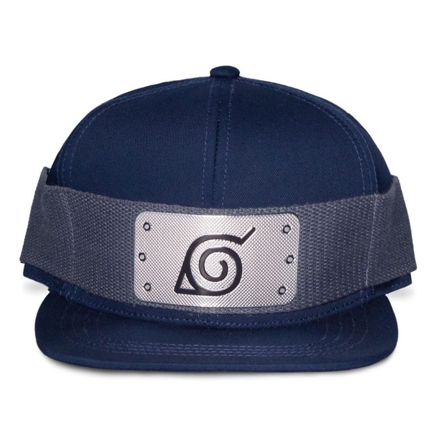 Shop Difuzed Caps, Hats & Caps | Naruto Shippuden - Snapback Cap Blue Logo: Difuzed-Copy