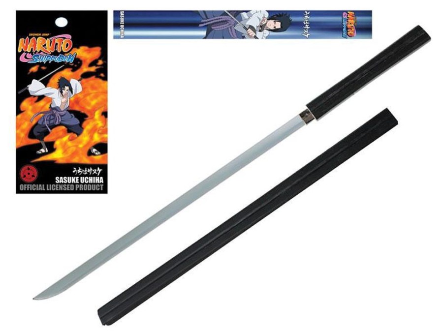 Shop NETLARP Cosplay | Naruto Shippuden - Schaumstoff-Schwert Mit Holzgriff Sasuke Uchiha: Netlarp