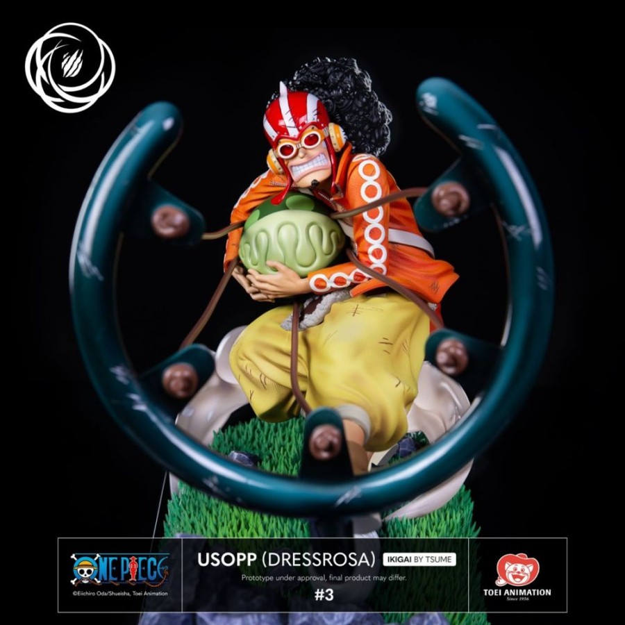 Shop Tsume Premium Statues | One Piece - Usopp (Dressrosa) Statue / Ikigai: Tsume