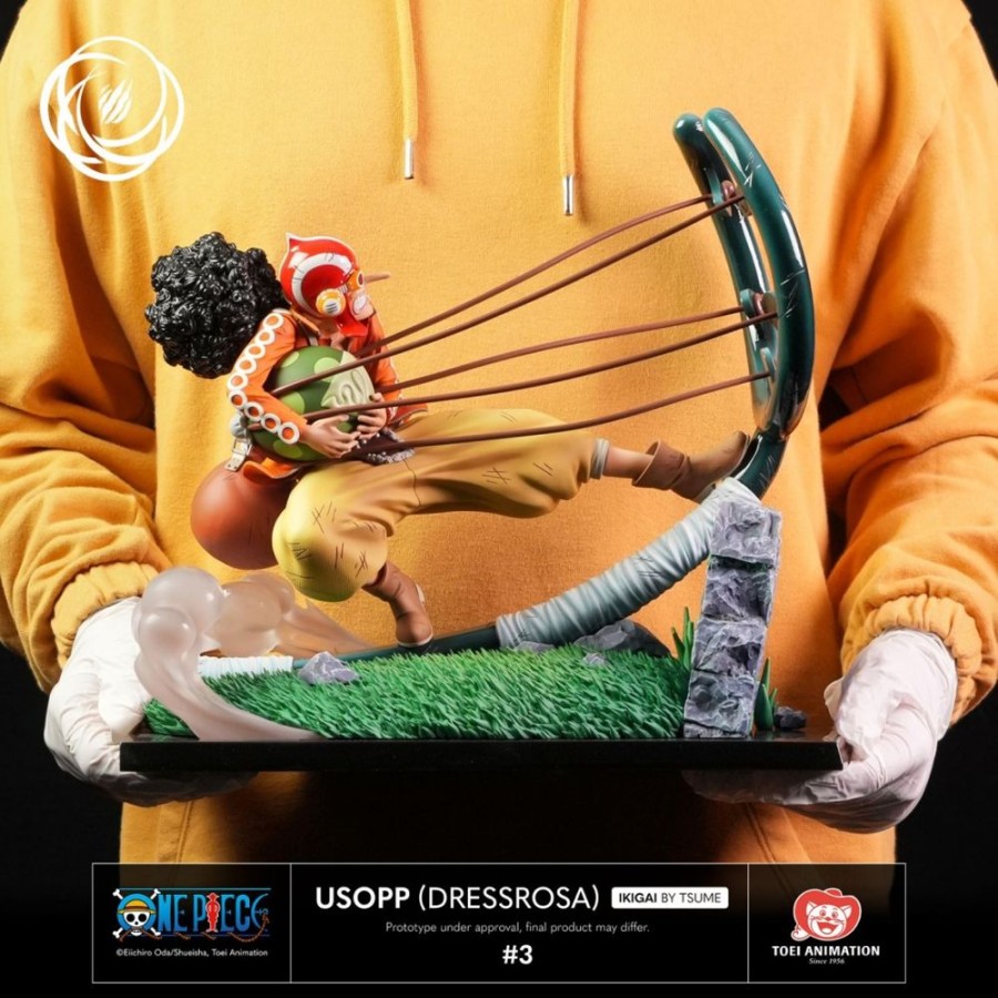 Shop Tsume Premium Statues | One Piece - Usopp (Dressrosa) Statue / Ikigai: Tsume