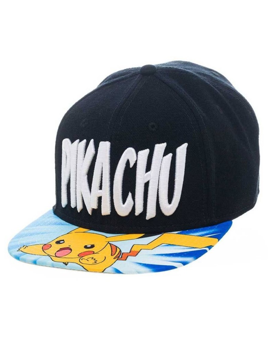 Shop Bioworld Merchandising Caps, Hats & Caps | Pokemon - Pikachu Hip Hop Cap - Snap Back: Bioworld