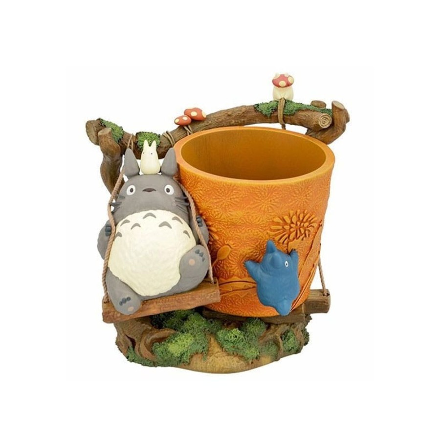 Shop Semic Decoration | Studio Ghibli - Mein Nachbar Totoro - Blumentopf Totoro Swing: Semi