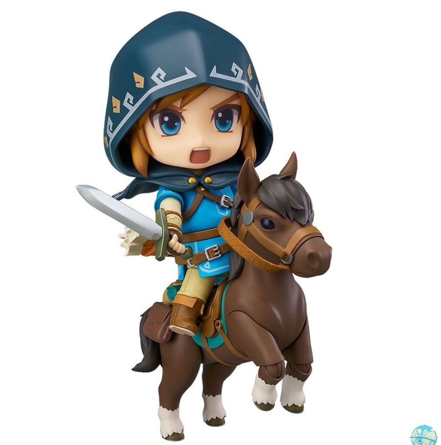 Shop Good Smile Company Action Figures | The Legend Of Zelda Breath Of The Wild - Link Nendoroid / Deluxe [4. Neuauflage]: Good Smile Company