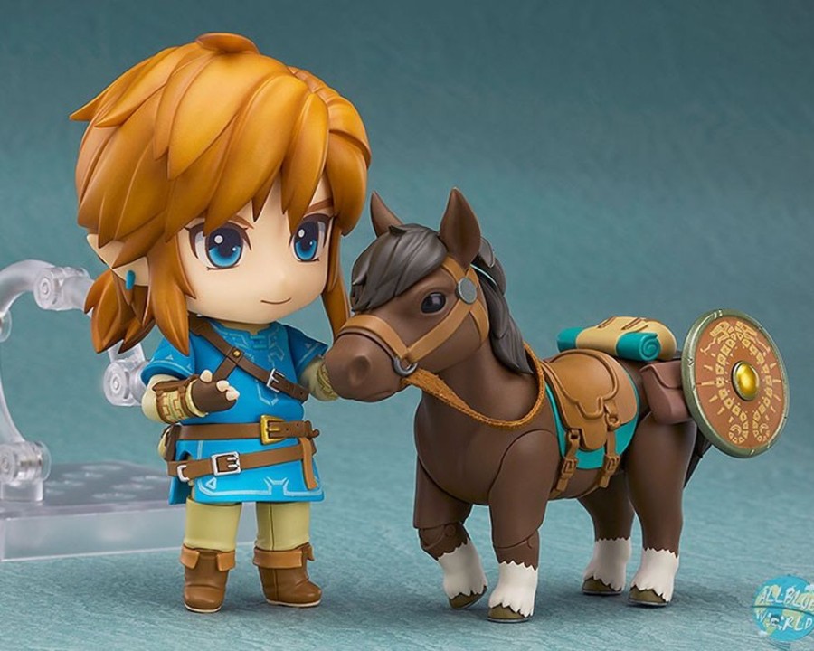 Shop Good Smile Company Action Figures | The Legend Of Zelda Breath Of The Wild - Link Nendoroid / Deluxe [4. Neuauflage]: Good Smile Company