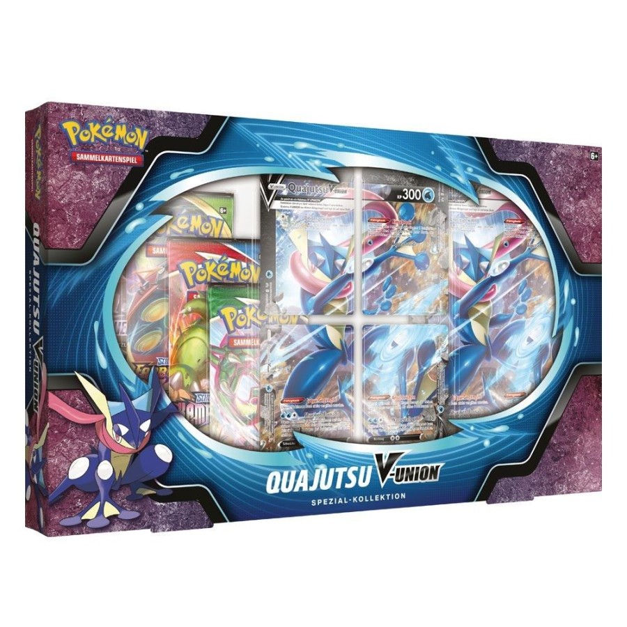 Shop Pokémon Company Kartenspiele & Zubehor | Pokemon Tcg - V-Union Quajutsu / Spezial-Kollektion: Pokemon Company