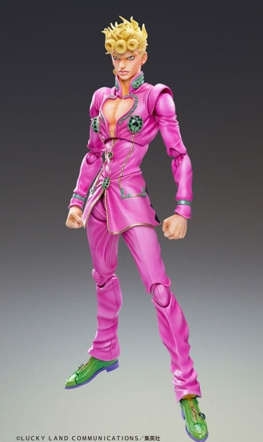 Shop Medicos Entertainment Action Figures | Jojo'S Bizarre Adventure Part 5 - Golden Wind Chozokado Giorno Giovanna Actionfigur (3Rd-Run): Medic