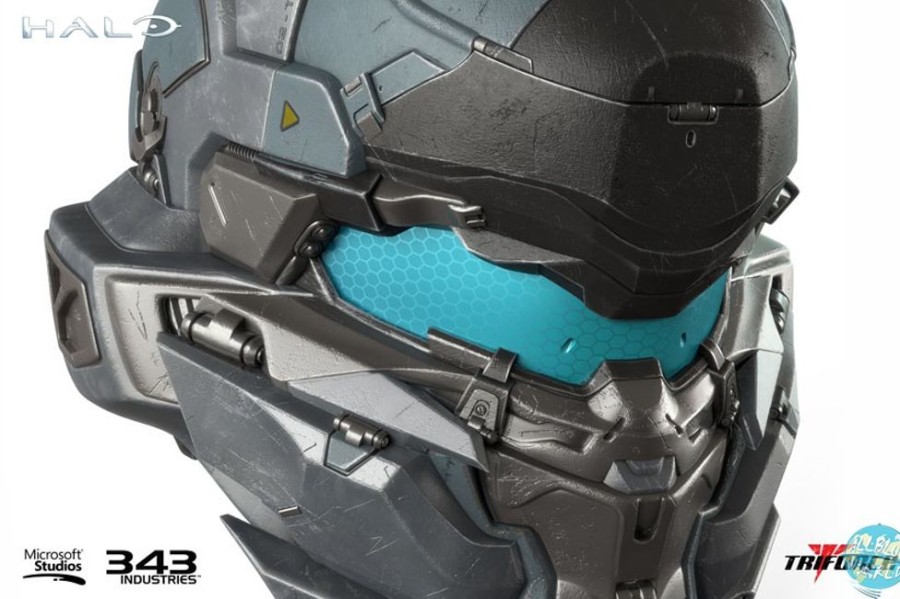 Shop Triforce Replika | Halo 5 - Spartan Jameson Locke Helm Replika: Triforce