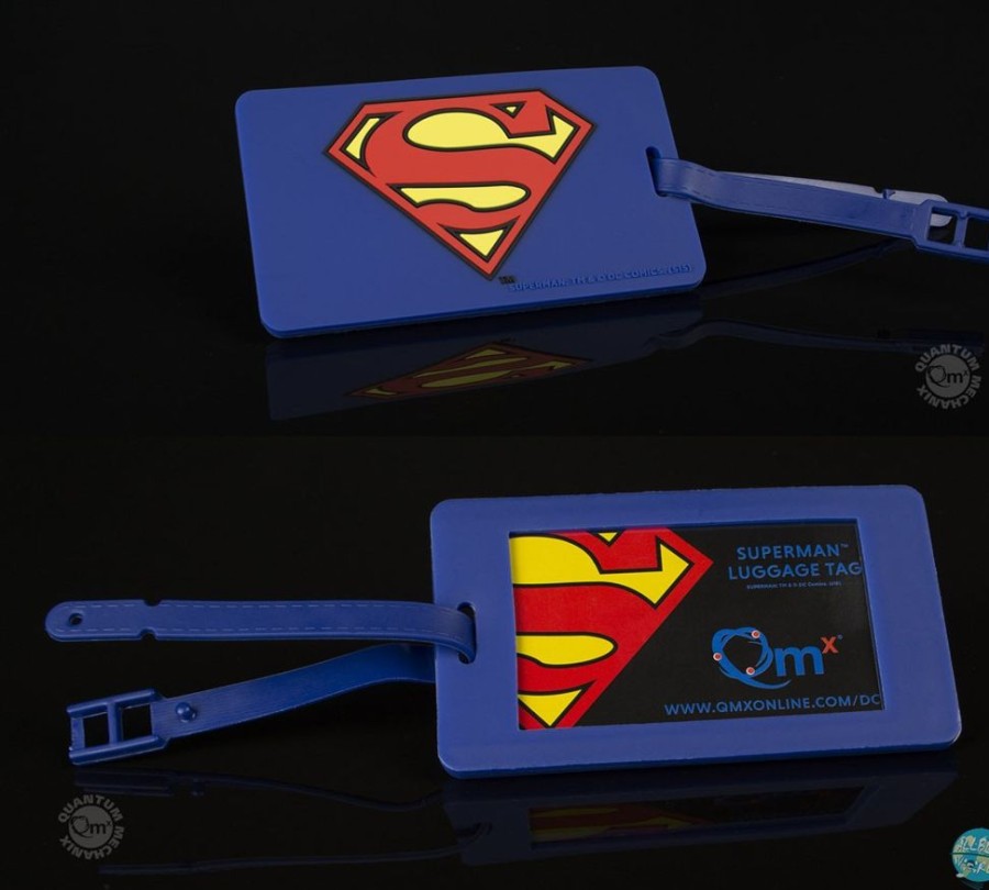 Shop Quantum Mechanix Keychain | Dc Comics - Superman Kofferanhanger - Q-Tag: Quantum Mechanix