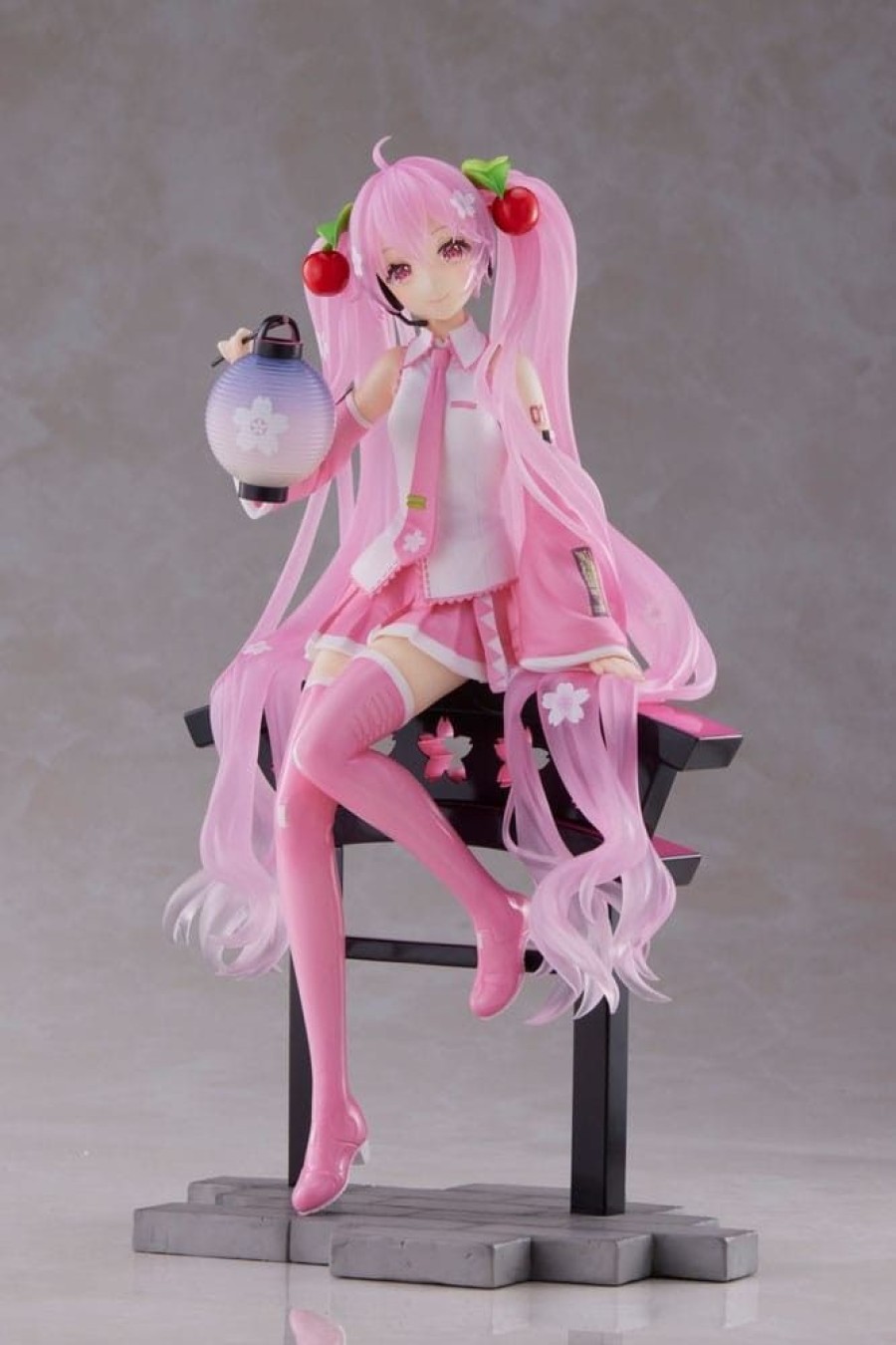 To Category Anime / Manga Taito | Hatsune Miku Amp - Sakura Miku Statue / Lantern Ver. Reissue: Taito Prize