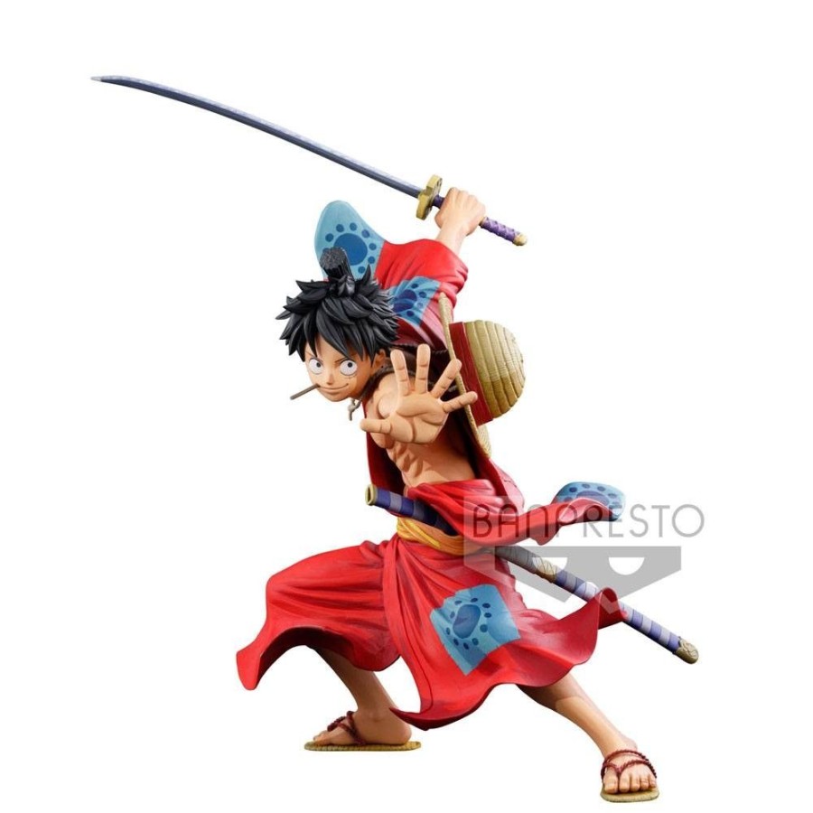 Shop Master Stars Piece One Piece Figure | One Piece - Monkey D. Ruffy Figur / Wfc 3 Super Master Stars Piece - Manga Dimensions: Banpresto