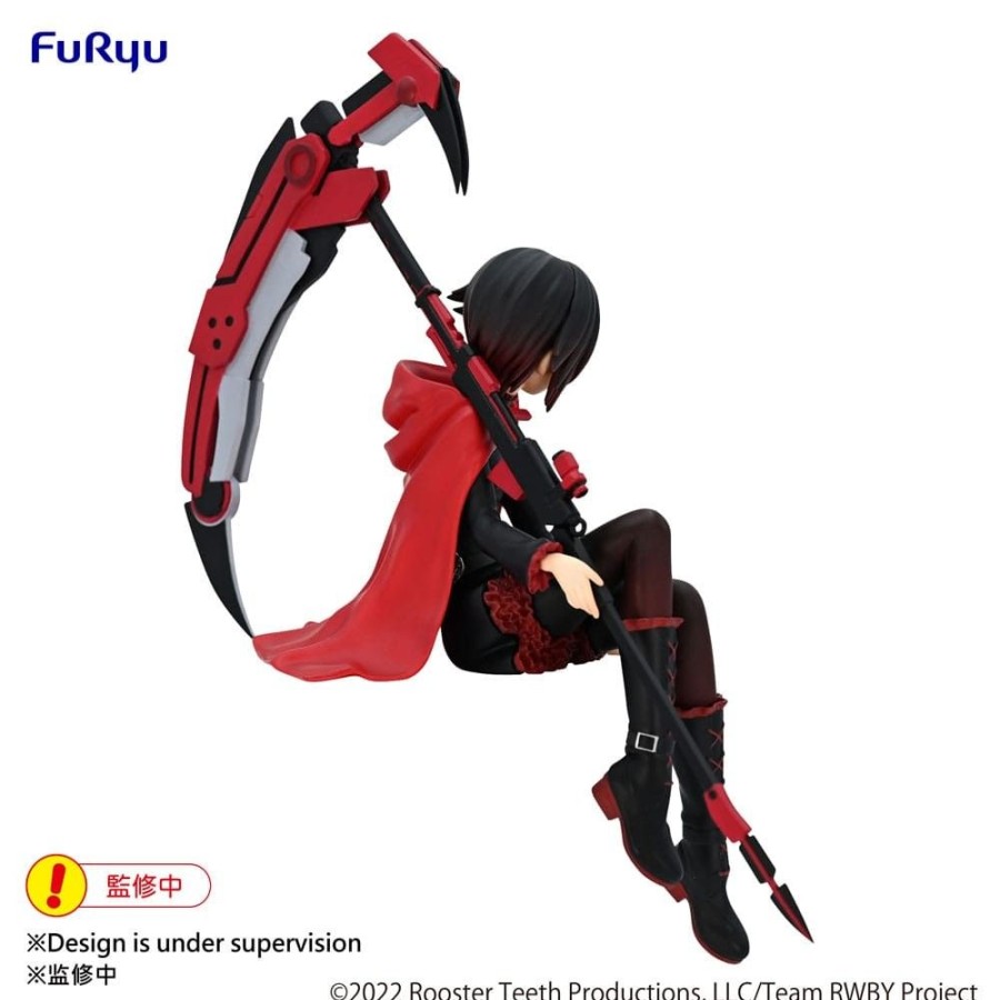 Shop Furyu Anime Prize Figures | Rwby: Ice Queendom Noodle Stopper - Ruby Rose Statue: Furyu