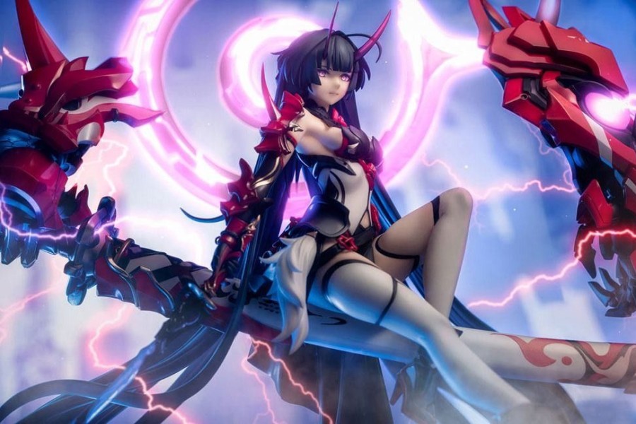 Games & Tv MiHoYo | Honkai Impact 3Rd - Raiden Mei Herrscher Of Thunder Statue / Lotf Version - Expanded: Mihoyo