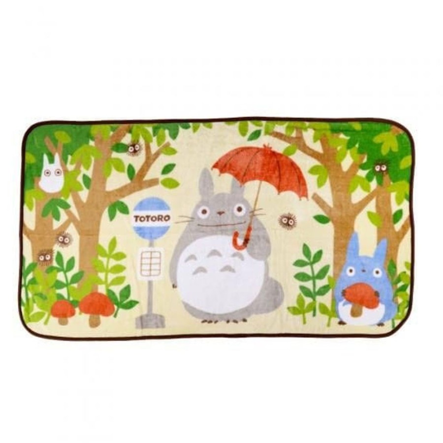 Shop Default Towels/Cloths | Studio Ghibli - Flanell-Fleecedecke Mein Nachbar Totoro Totoro Bus Stop : Marushin