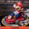 Shop First 4 Figures Premium Statues | Mario Kart - Mario Statue / Collector'S Edition: First 4 Figures