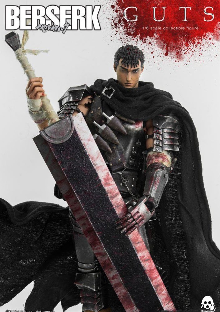 Shop ThreeZero Action Figures | Berserk - Guts Actionfigur [Neuauflage]: Threezero