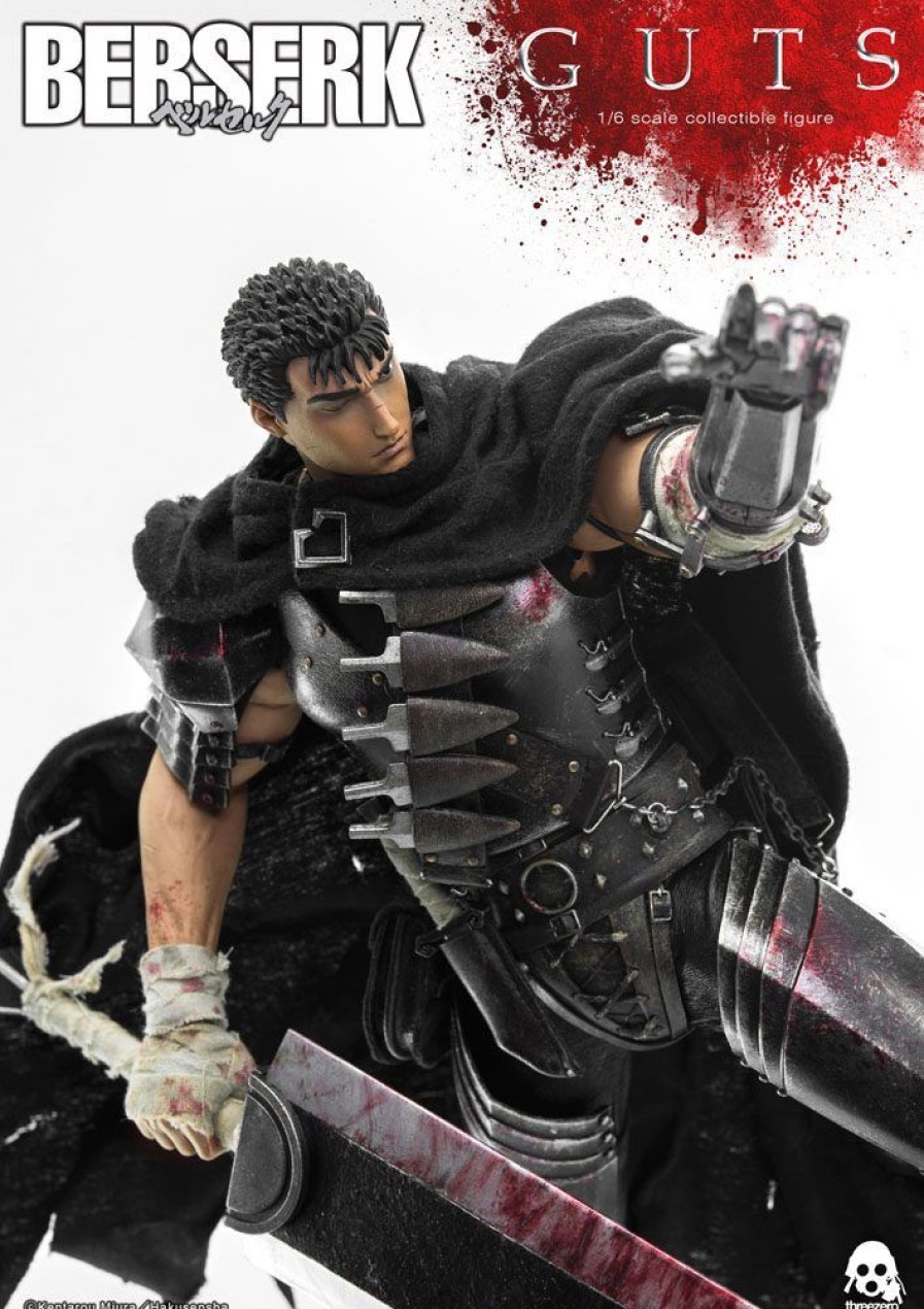 Shop ThreeZero Action Figures | Berserk - Guts Actionfigur [Neuauflage]: Threezero