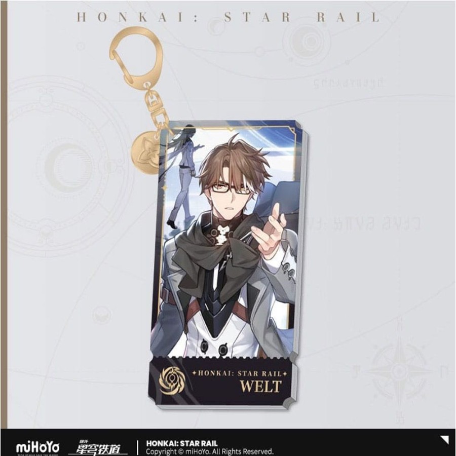 Shop MiHoYo Keychain | Honkai: - Star Rail Light Charakter Acryl Schlusselanhanger / Welt: Mihoyo