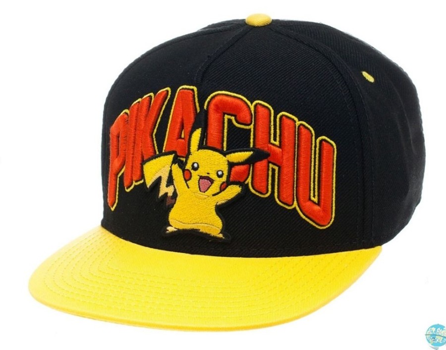 Shop Bioworld Merchandising Caps, Hats & Caps | Pokemon - Pikachu Hip Hop Cap - Snap Back: Bioworld