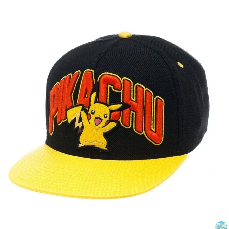 Shop Bioworld Merchandising Caps, Hats & Caps | Pokemon - Pikachu Hip Hop Cap - Snap Back: Bioworld