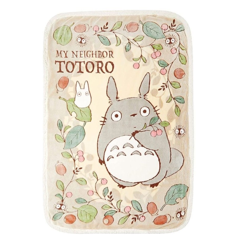 Shop Default Towels/Cloths | Studio Ghibli Flanell - Fleecedecke Mein Nachbar Totoro Rosehips And Hazelnuts : Marushin