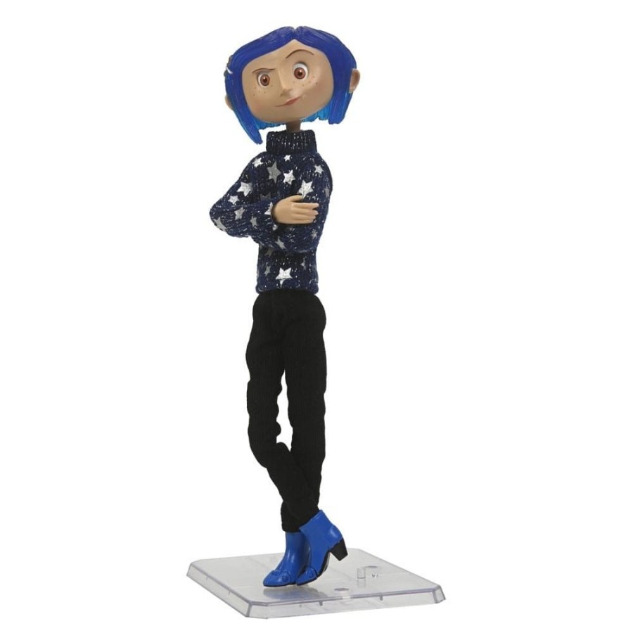 Games & Tv NECA | Coraline - Coraline Figur / In Star Sweater: Neca