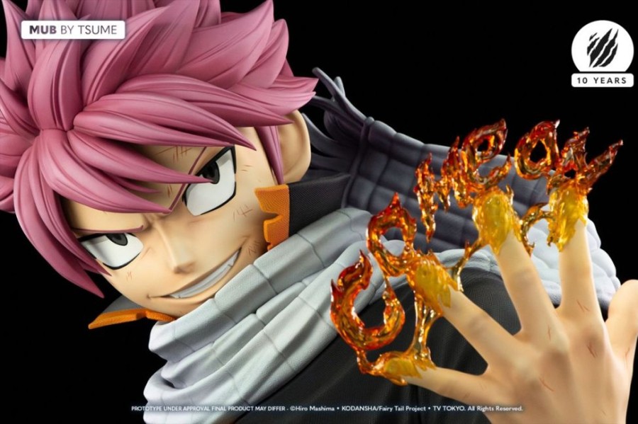 Shop Tsume Premium Statues | Fairy Tail - Natsu Dragneel Buste / Mub: Tsume