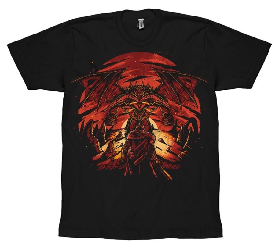 Shop Unekorn Shirts, Hoodys & Tanks | Dark Souls - T-Shirt / Dragon - Unixex Xl: Unekorn