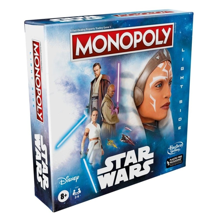 Shop Hasbro Board Games | Star Wars Monopoly / Light Side Edition - Deutsche Version: Hasbro