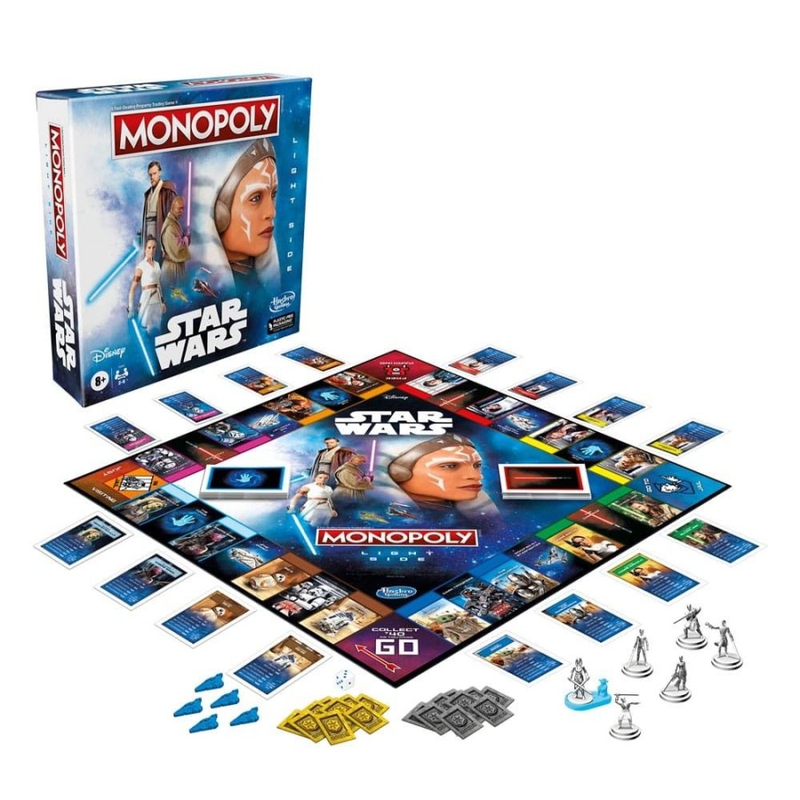 Shop Hasbro Board Games | Star Wars Monopoly / Light Side Edition - Deutsche Version: Hasbro