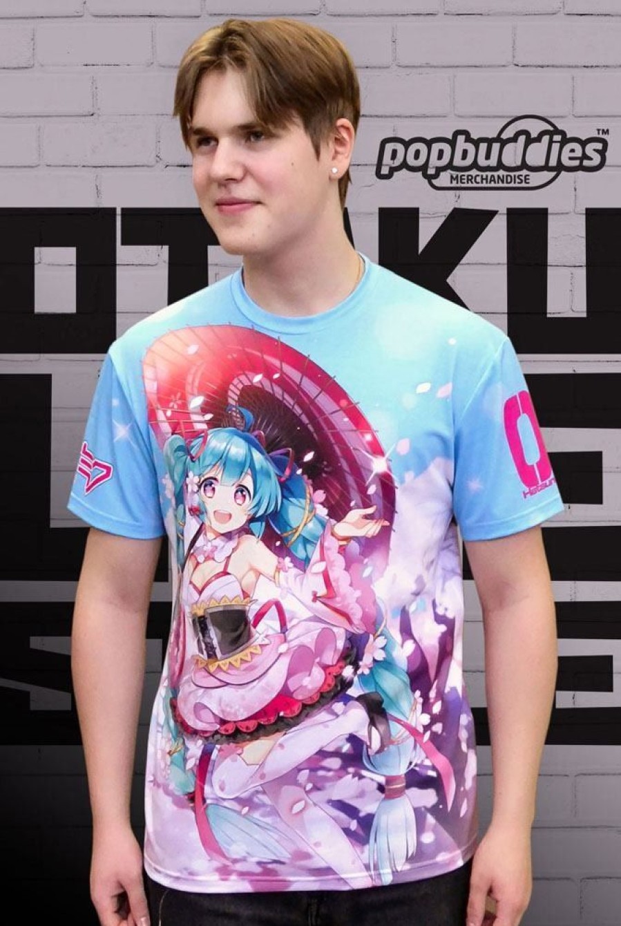 Shop POPbuddies Shirts, Hoodys & Tanks | Hatsune Miku - Hanami T-Shirt / Grose L: Popbuddies