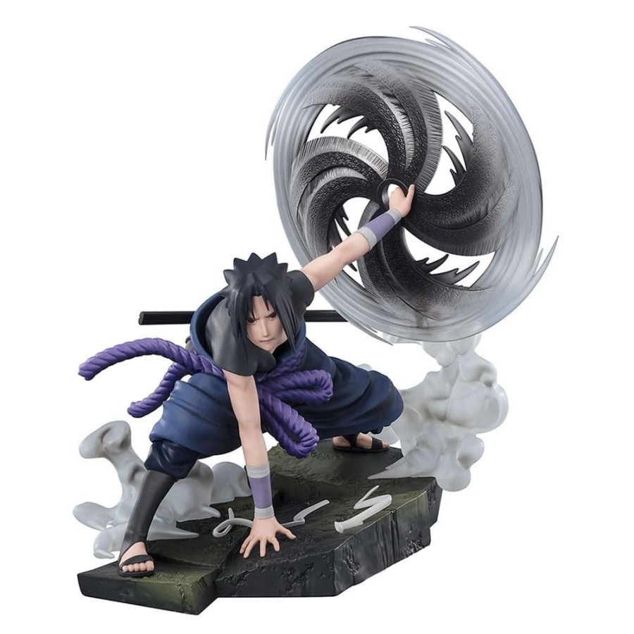 Shop Tamashii Nations Statues, Busts & Figures | Naruto Shippuden - Sasuke Uchiha Statue / Figuartszero -The Light & Dark Of The Mangekyo Sharingan-]