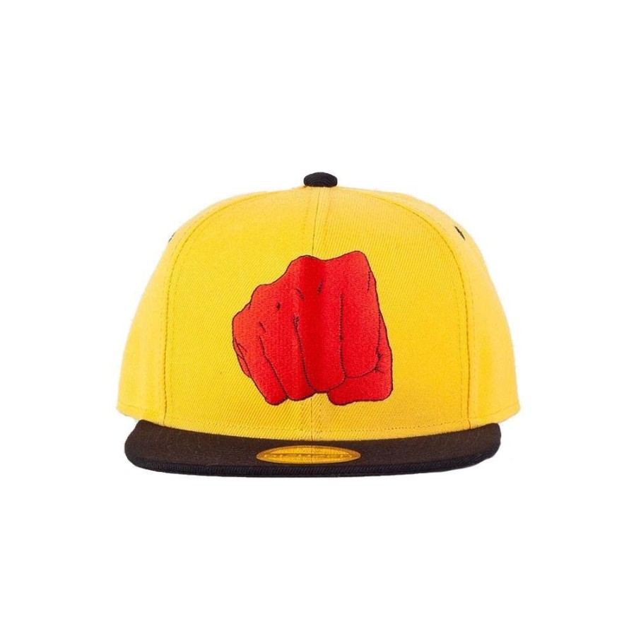 Shop Difuzed Caps, Hute & Mutzen | One Punch Man - Snapback Cap / Fist Logo: Difuzed