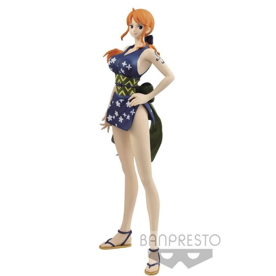 Shop Banpresto One Piece Figure | One Piece Stampede - Nami Figur / Glitter & Glamours - Wanokuni Style B: Banpresto