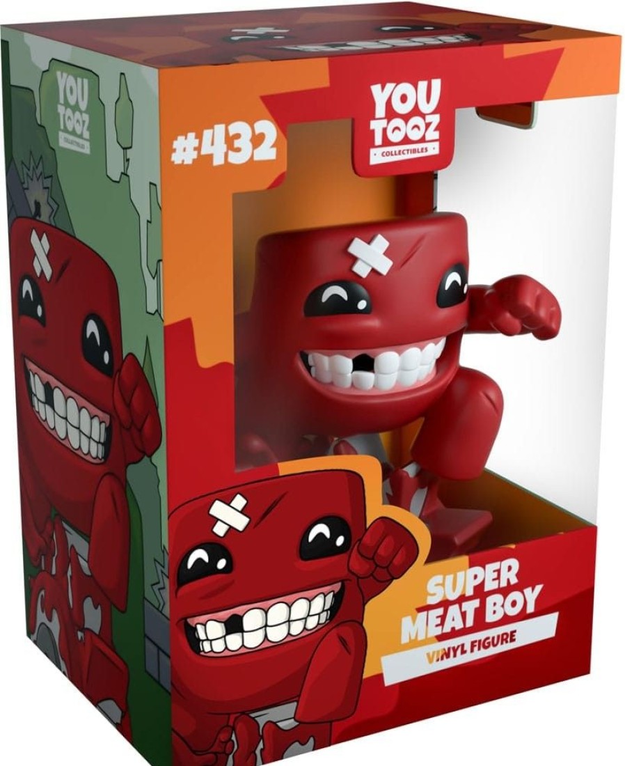 Shop Youtooz Collectibles | Super Meat Boy - Super Meat Boy Vinyl Figur: Youtooz