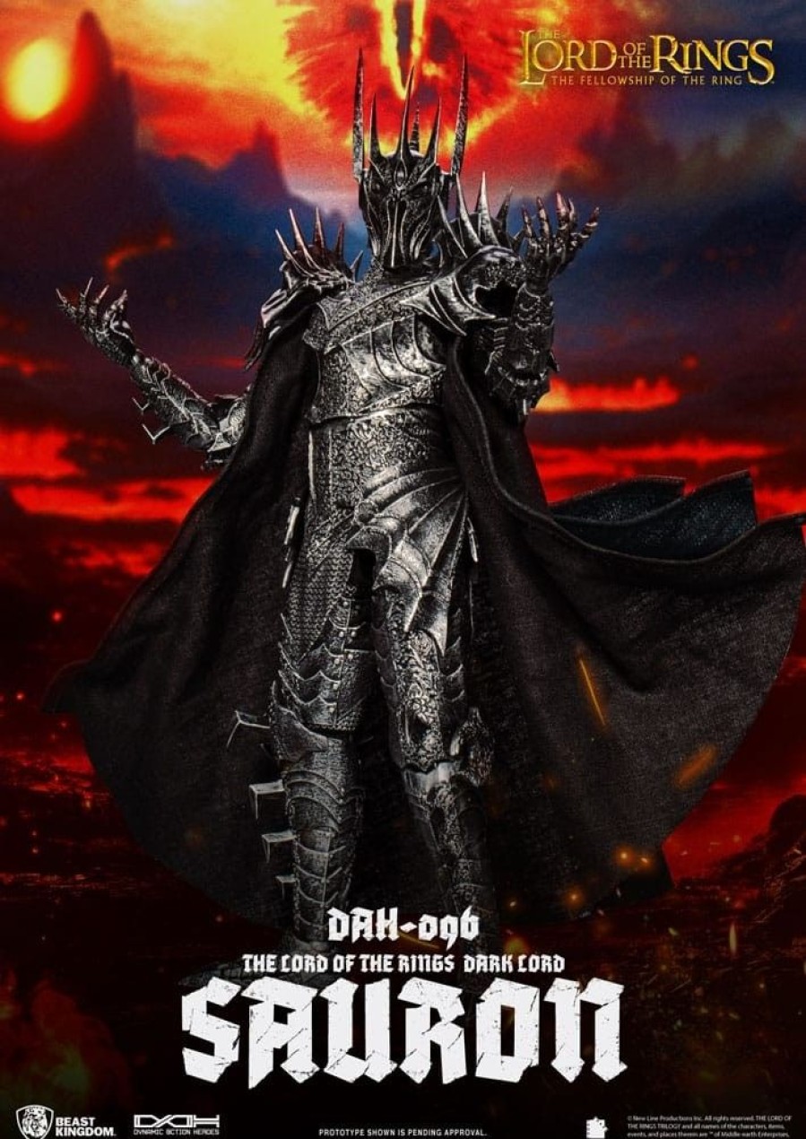 Cinema & Comic Beast Kingdom Toys | Herr Der Ringe - Sauron Actionfigur / Dynamic 8Ction Heroes: Beast Kingdom Toys