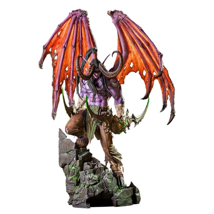 Shop Blizzard Premium Statues | World Of Warcraft - Illidan Statue: Blizzard