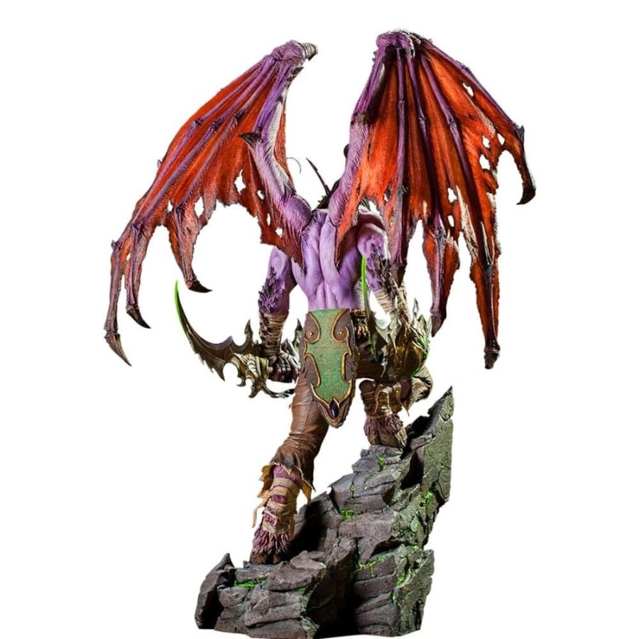 Shop Blizzard Premium Statues | World Of Warcraft - Illidan Statue: Blizzard