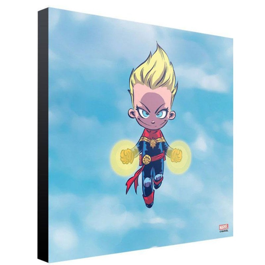 Shop Semic Decoration | Marvel - Captain Marvel - Holzdruck: Semic