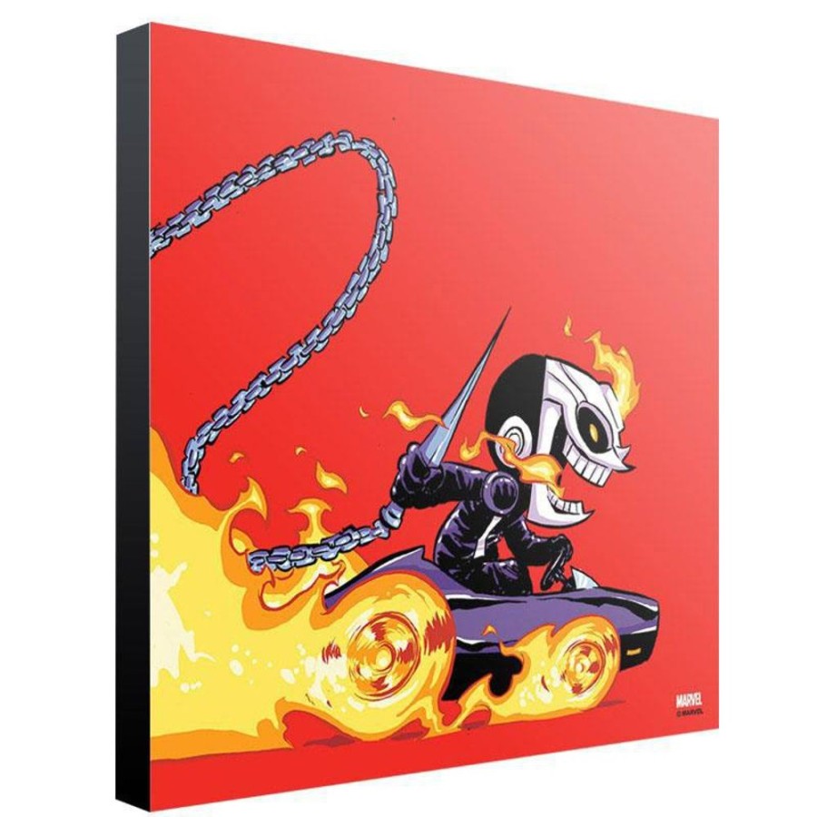 Shop Semic Decoration | Marvel - Ghost Rider - Holzdruck: Semic