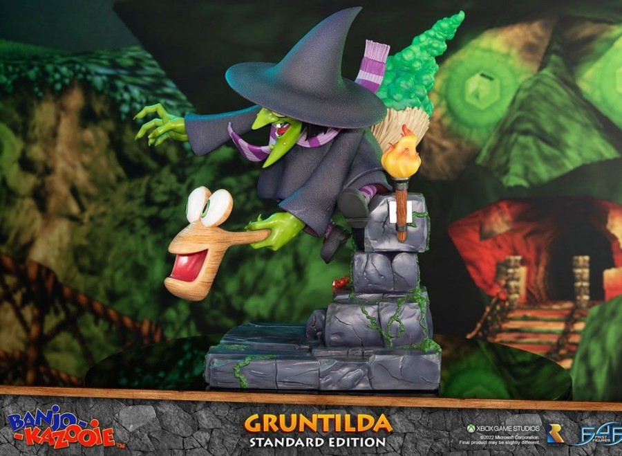 Shop First 4 Figures Premium Statues | Banjo-Kazooie - Statue Gruntilda: First 4 Figures