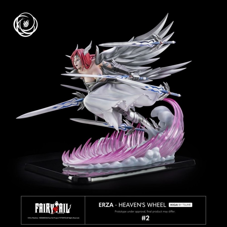 Shop Tsume Tsume Figuren & Statuen | Fairy Tail - Erza Statue / Heaven'S Wheel - Ikigai: Tsume