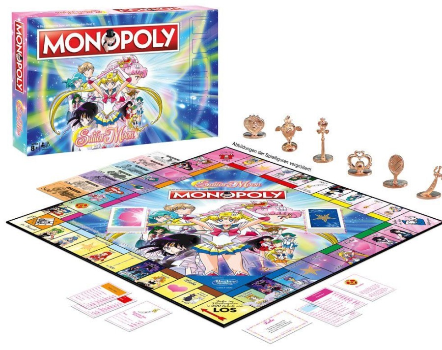 Shop Winning Moves Brettspiele | Sailor Moon - Monopoly - Deutsche Version: Winning Moves