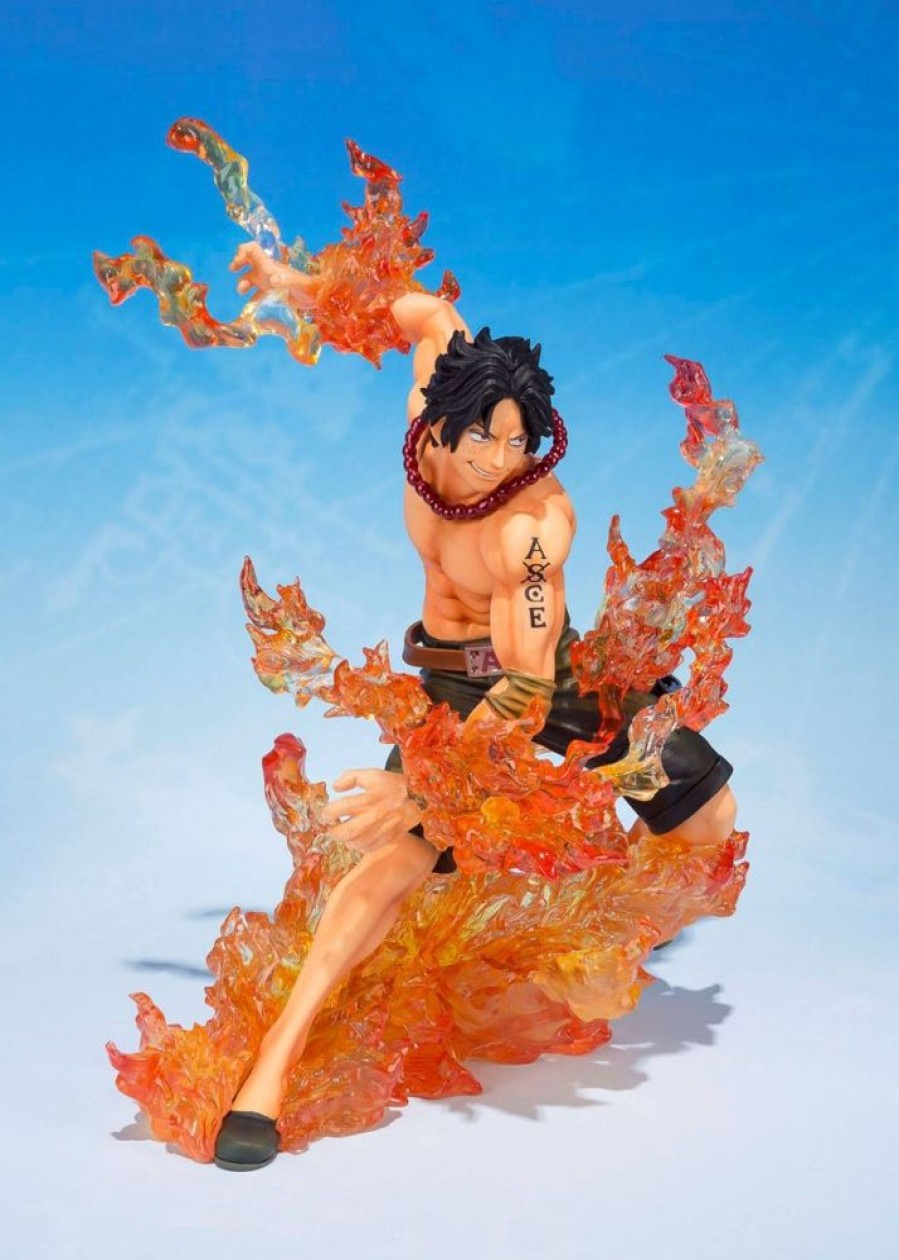 Shop Bandai Tamashii Nations One Piece Figure | One Piece - Portgas D. Ace / Figuartszero - Brother'S Bond Statue: Bandai Tamashii Natio